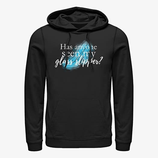 Mikina Merch Disney Cinderella - Lost Slipper Unisex Hoodie Black