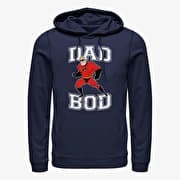 Merch Disney Incredibles - Dad Bod Unisex Hoodie Navy Blue