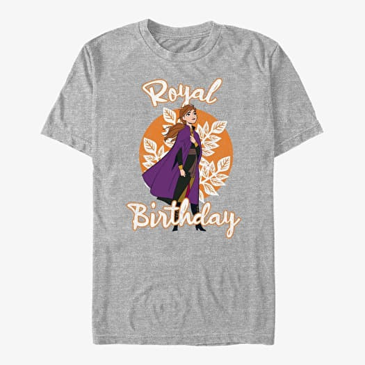 Camiseta Merch Disney Frozen - Anna Birthday Princess Unisex T-Shirt Heather Grey