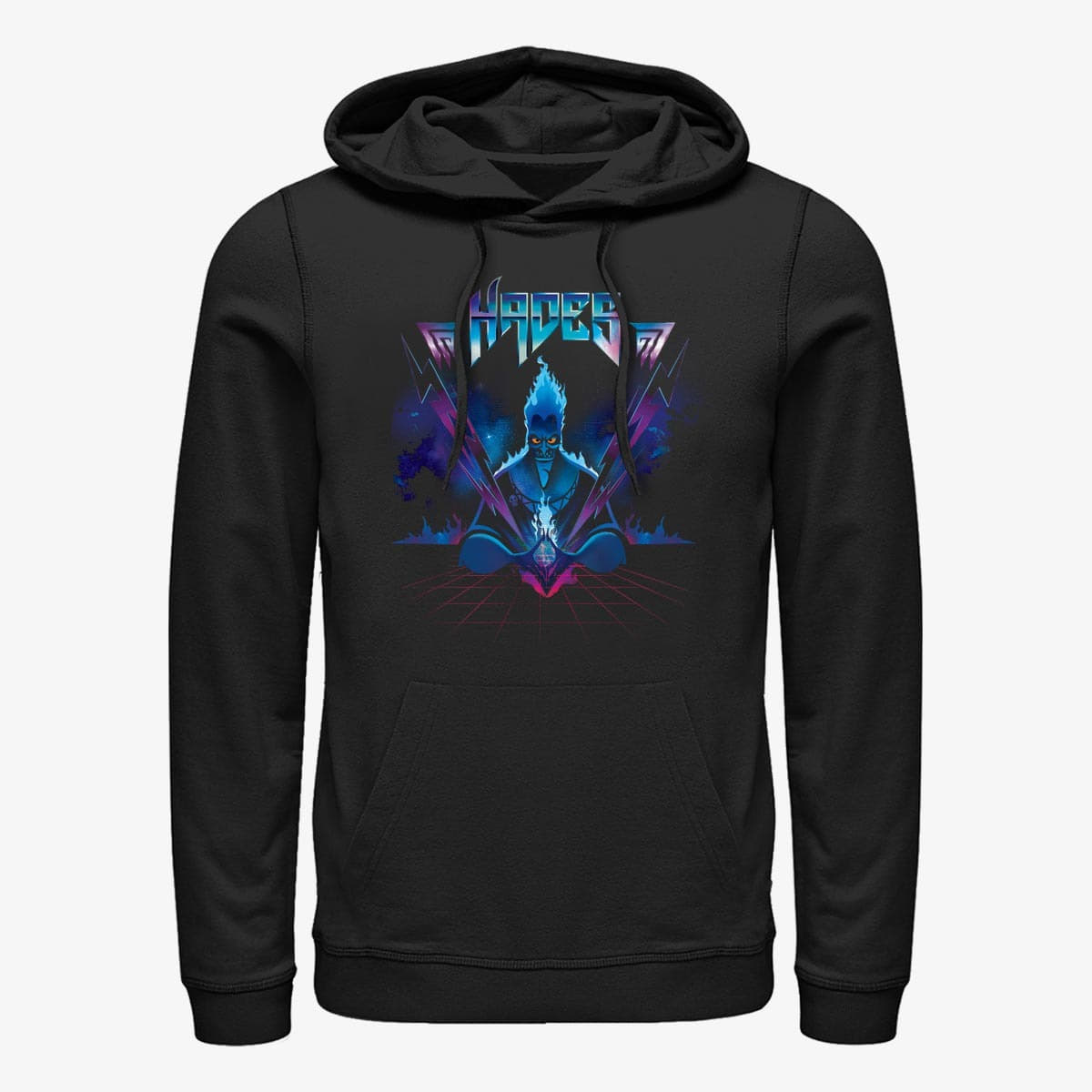 Sweatshirts Merch Disney Villains - Hades Rock Unisex Hoodie Black