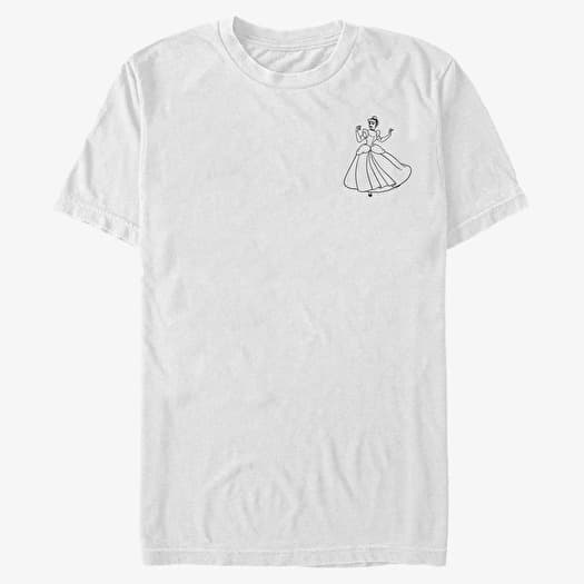 T-shirt Merch Disney Cinderella - Vintage Line Cinderella Unisex T-Shirt White