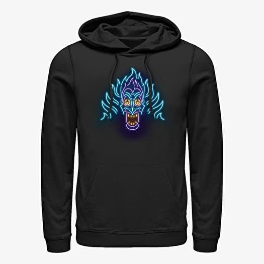 Mikina Merch Disney Villains - Neon Hades Unisex Hoodie Black