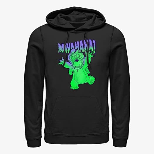 Sweatshirt Merch Disney Lilo & Stitch - MWAHAHA Unisex Hoodie Black