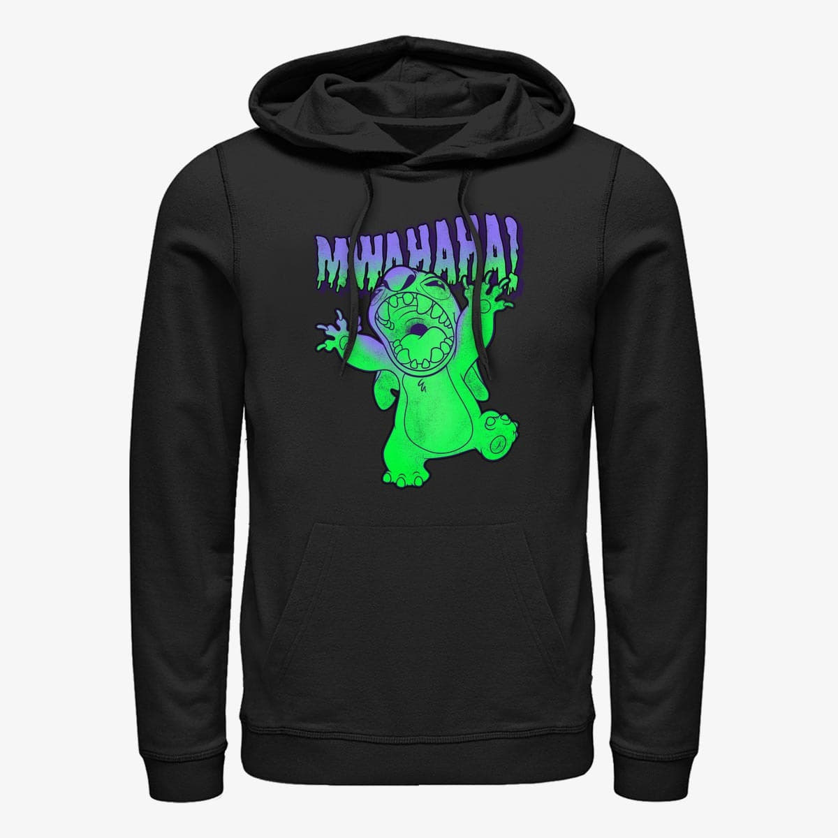 Felpe Merch Disney Lilo & Stitch - MWAHAHA Unisex Hoodie Black