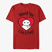 Merch Disney Big Hero 6 Movie - Hugs All Around Unisex T-Shirt Red