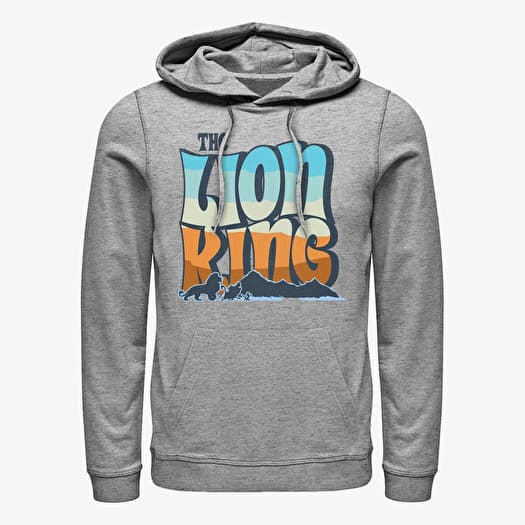 Sweatshirt Merch Disney The Lion King - Groovy Walks Unisex Hoodie Heather Grey