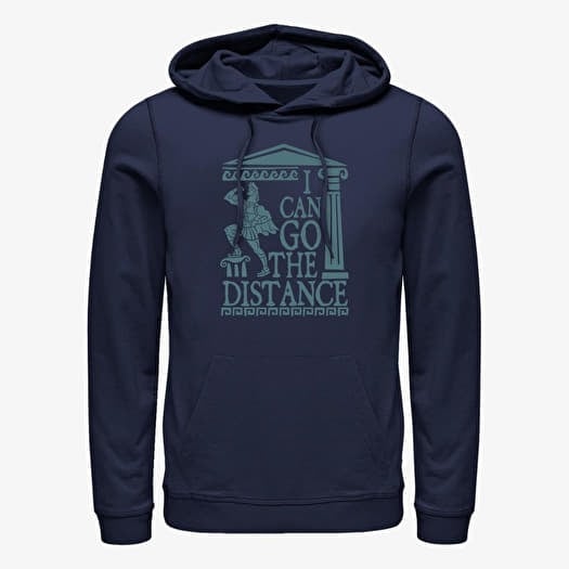 Sudadera Merch Disney Hercules - Distance Gains Unisex Hoodie Navy Blue