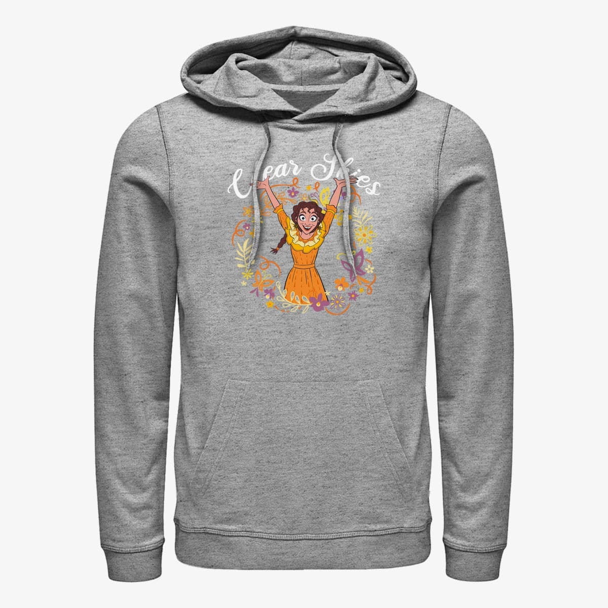 Суитчъри Merch Disney Encanto - PEPA CLEAR SKIES Unisex Hoodie Heather Grey