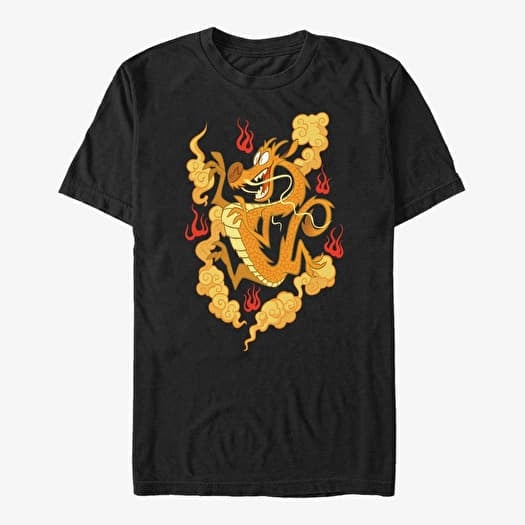 T-shirt Merch Disney Wreck-It Ralph 2 - MULAN Unisex T-Shirt Black