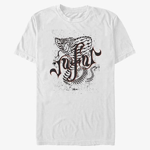 Merch Disney Aladdin: Live Action - Neon Jafar Unisex T-Shirt White