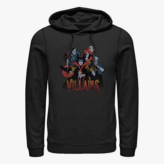 Sudadera Merch Disney Villains - Villains Vintage Unisex Hoodie Black