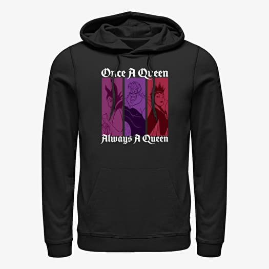 Sweatshirt Merch Disney Villains - Queen Color Unisex Hoodie Black