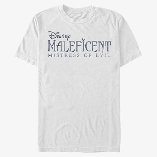 T-shirt Merch Disney Maleficent: Mistress Of Evil - Mistress Logo Unisex T-Shirt White