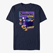Merch Disney Darkwing Duck - Darkwing Comic Unisex T-Shirt Navy Blue