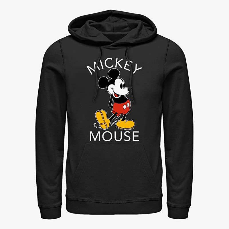 Sweatshirt Merch Disney Classic Mickey - Mickey Classic Unisex Hoodie Black