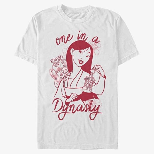 T-shirt Merch Disney Mulan - One A Dynasty Unisex T-Shirt White