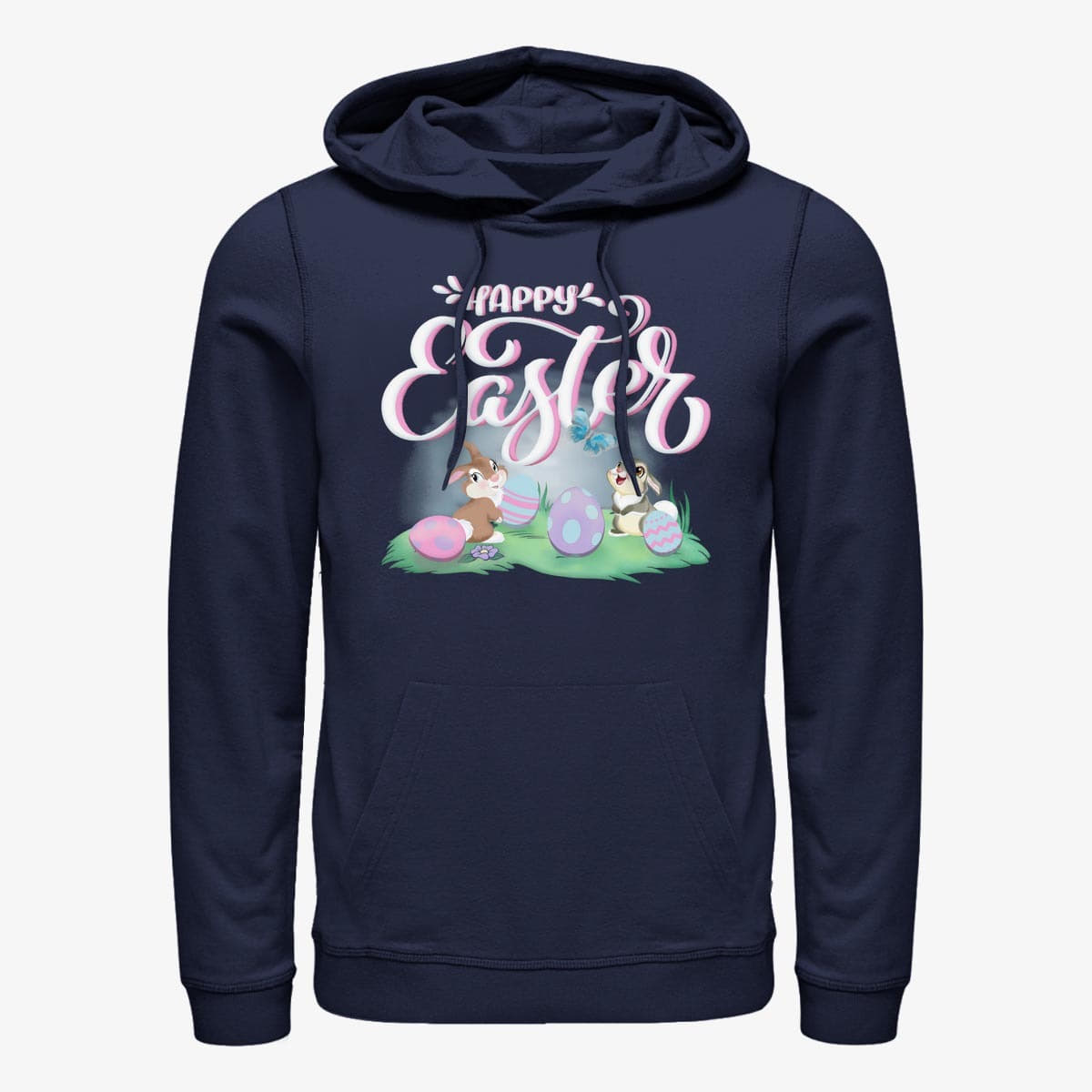 Felpe Merch Disney Bambi - Easter Thumper Unisex Hoodie Navy Blue