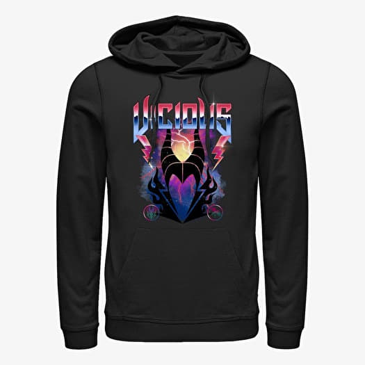 Sweatshirt Merch Disney Villains - Vicious Maleficent Unisex Hoodie Black