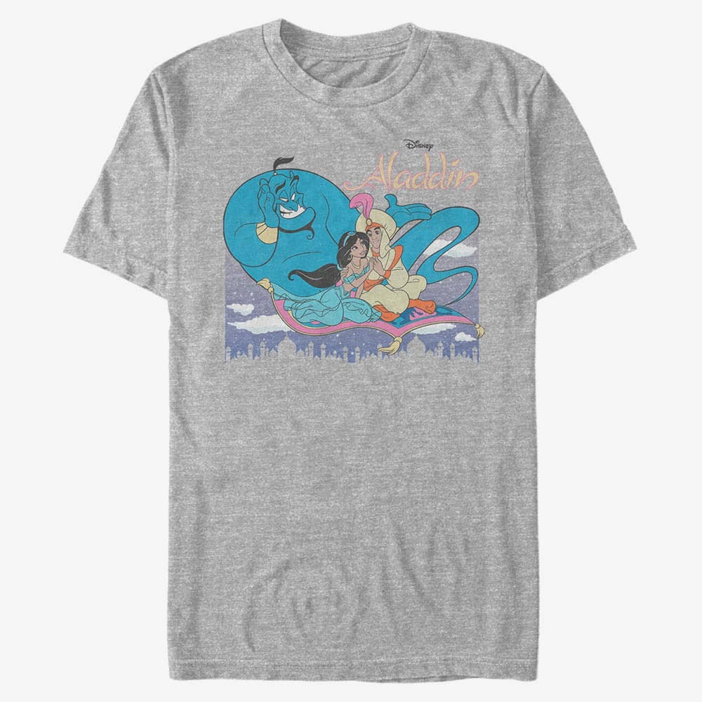 T-shirts Merch Disney Aladdin - ALADDIN CLASSIC Unisex T-Shirt Heather Grey