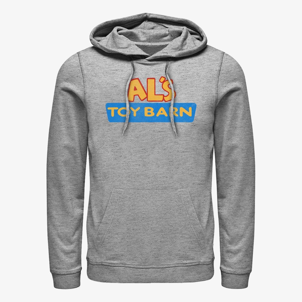 Kapuutsikud ja kampsunid Merch Disney Pixar Toy Story - Vintage Toy Barn Unisex Hoodie Heather Grey