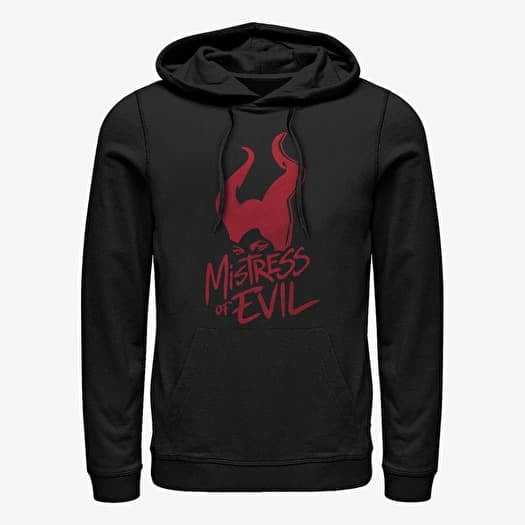 Sweatshirt Merch Disney Maleficent: Mistress Of Evil - Evil Stamp Unisex Hoodie Black