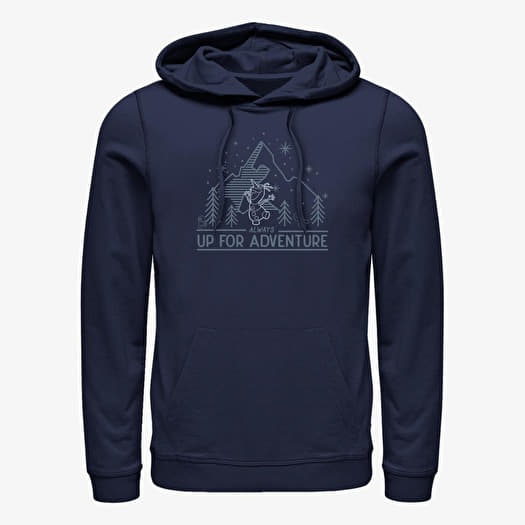 Sweat-shirt Merch Disney Frozen - Outdoor Adventure Unisex Hoodie Navy Blue