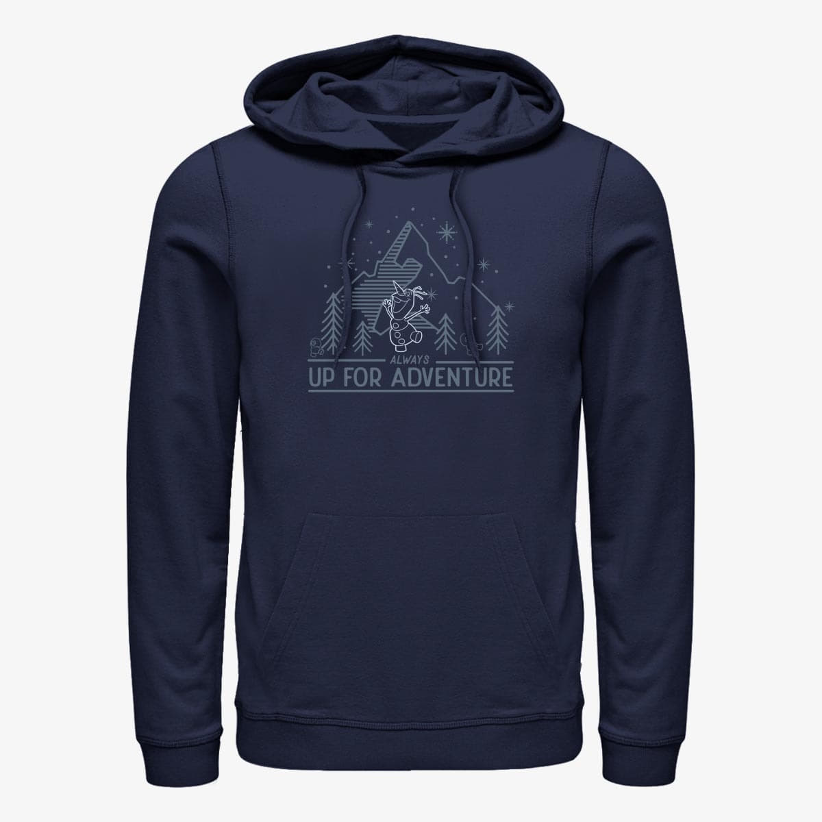 Sweatshirts Merch Disney Frozen - Outdoor Adventure Unisex Hoodie Navy Blue