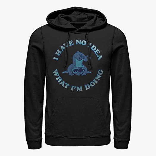 Hoodies and sweatshirts Merch Disney Lilo Stitch No Idea Unisex Hoodie Black Queens