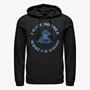 Merch Disney Lilo & Stitch - No Idea Unisex Hoodie Black