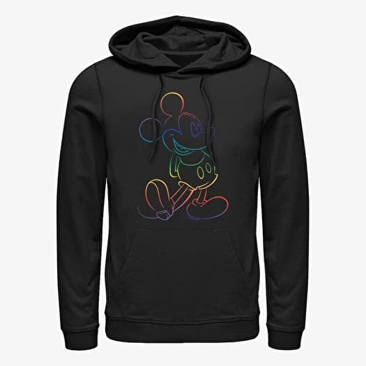 Sweatshirt Merch Disney Mickey Mouse - Big Pride Unisex Hoodie Black