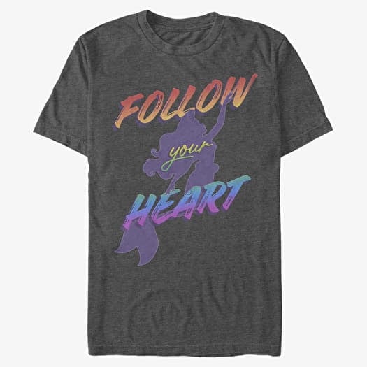 Majica Merch Disney The Little Mermaid - Be Heard Unisex T-Shirt Dark Heather Grey