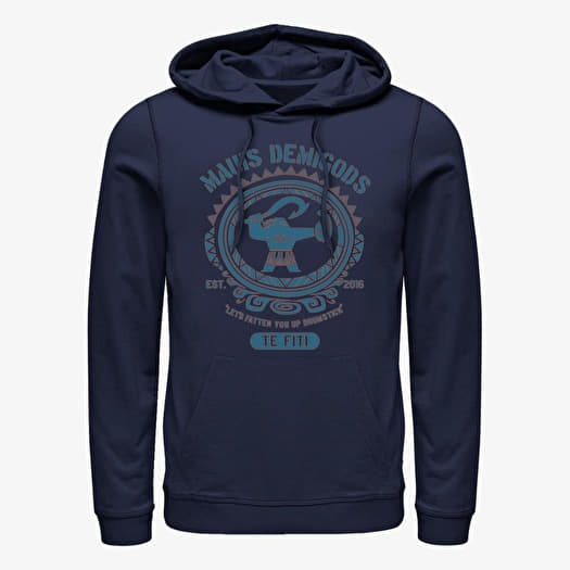 Sweatshirt Merch Disney Moana - Mauis Demigods Unisex Hoodie Navy Blue
