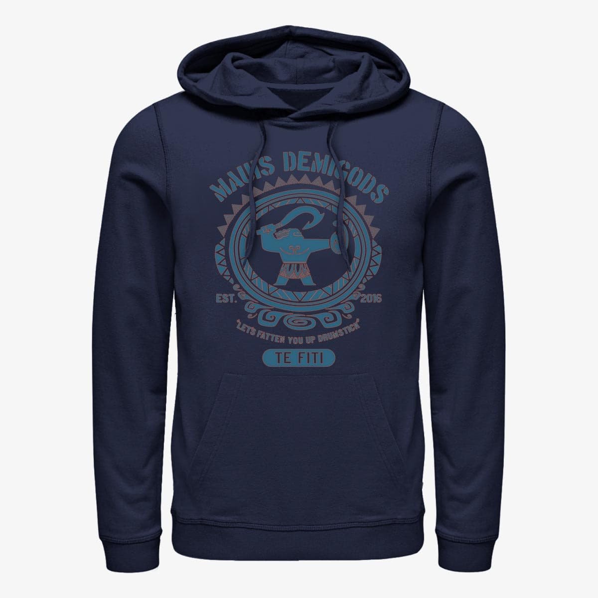 Регланы и толстовки Merch Disney Moana - Mauis Demigods Unisex Hoodie Navy Blue