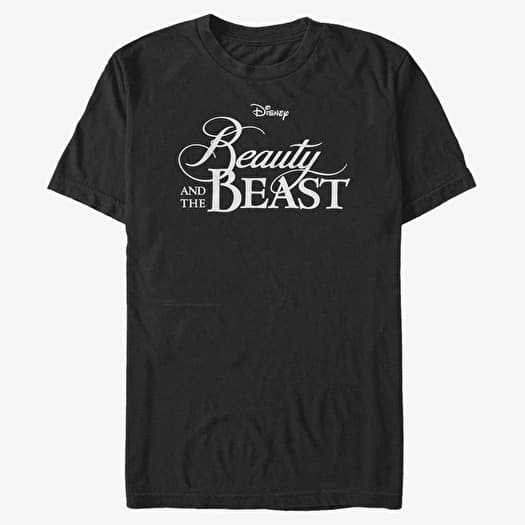 T-shirt Merch Disney Beauty & The Beast - Beauty Classic Logo Unisex T-Shirt Black