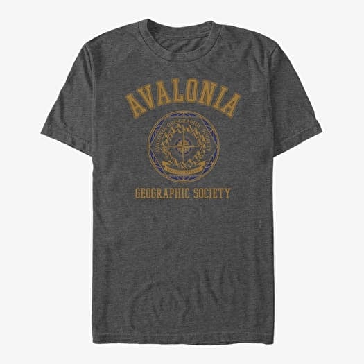 Majica Merch Disney Strange World - Geographic Society Unisex T-Shirt Dark Heather Grey