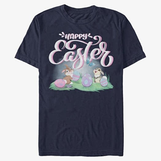 T-shirt Merch Disney Bambi - Easter Thumper Unisex T-Shirt Navy Blue