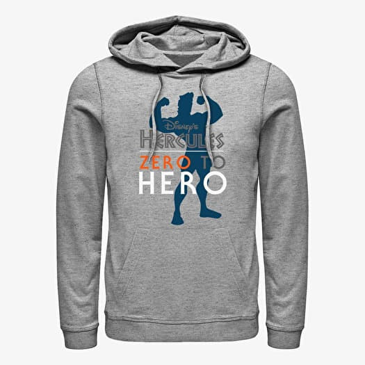 Sudadera Merch Disney Hercules - Zero to Hero Unisex Hoodie Heather Grey