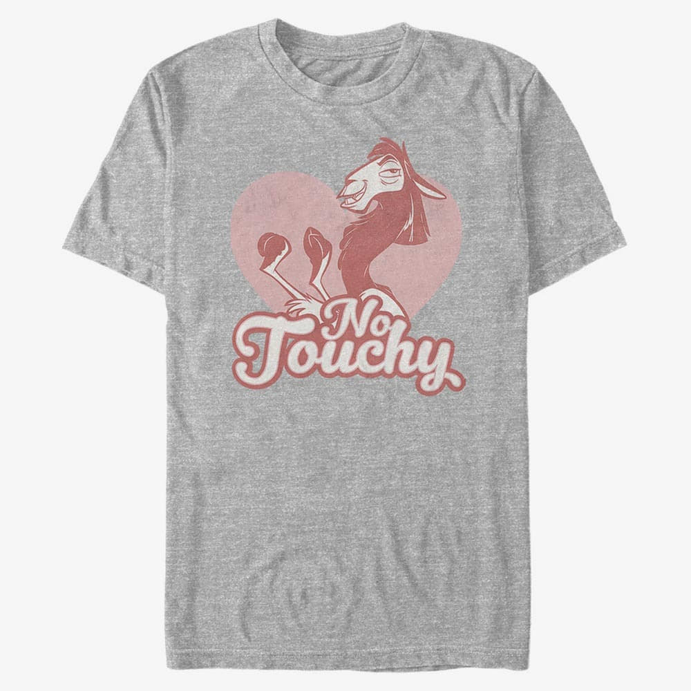 Тениски Merch Disney Emperor's New Groove - No Love Unisex T-Shirt Heather Grey
