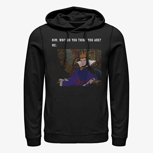 Sweatshirt Merch Disney Sleeping Beauty - Evil Queen Meme Unisex Hoodie Black