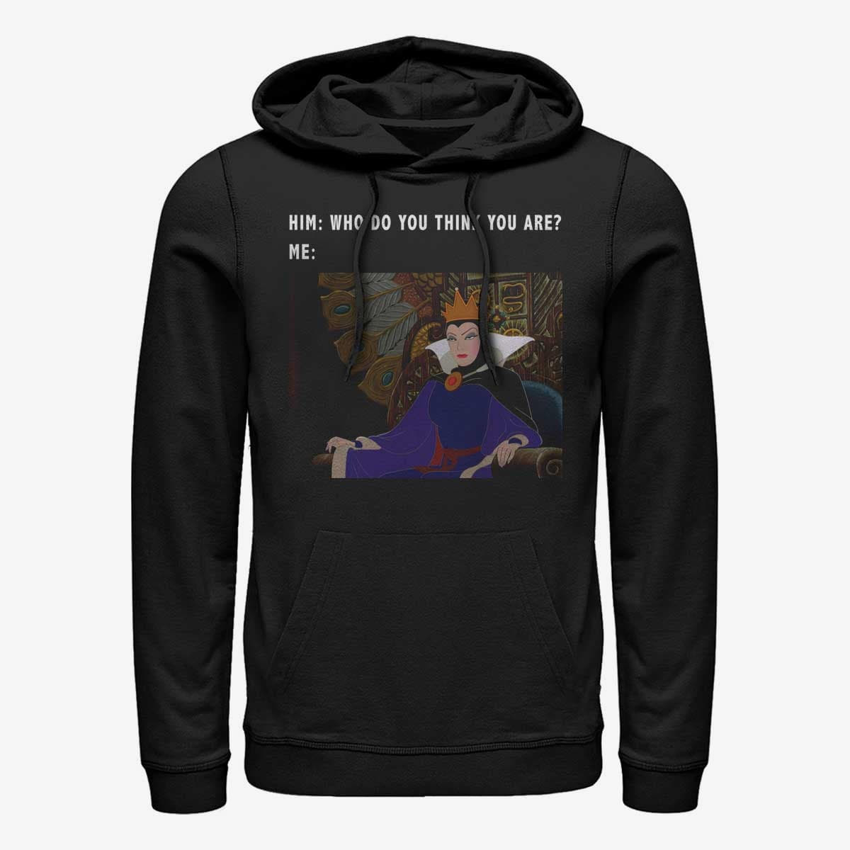 Sweatshirts Merch Disney Sleeping Beauty - Evil Queen Meme Unisex Hoodie Black