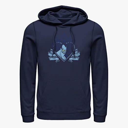 Mikina Merch Disney Villains - Hades Im Hot Youre Not Unisex Hoodie Navy Blue