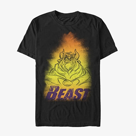 Tričko Merch Disney Beauty & The Beast - BEAST Unisex T-Shirt Black