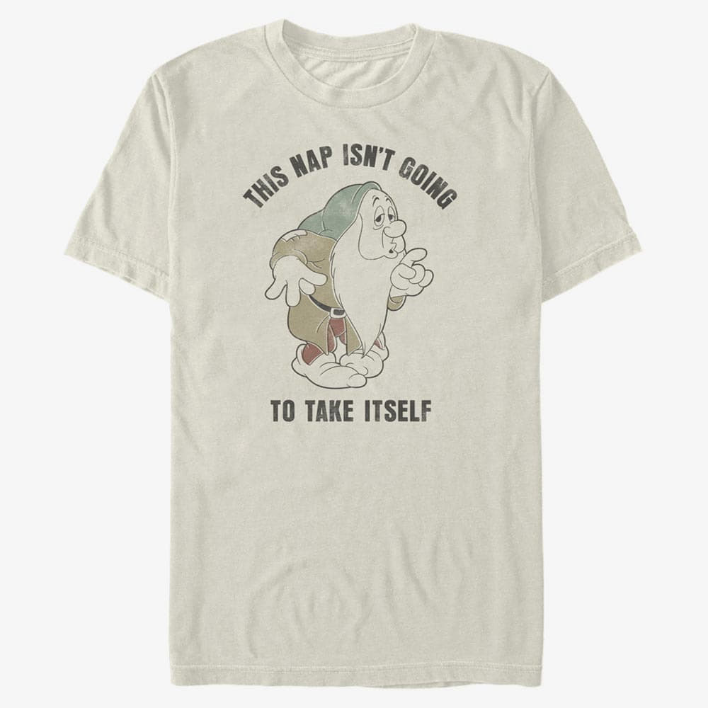 T-Shirts Merch Disney Snow White - Nap Time Unisex T-Shirt Natural
