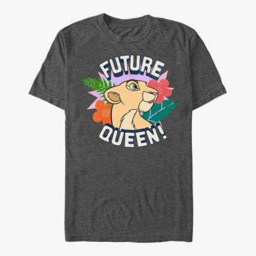 Majica Merch Disney The Lion King - FUTURE QUEEN Unisex T-Shirt Dark Heather Grey