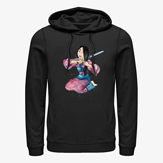Mikina Merch Disney Mulan - Simple Chop Unisex Hoodie Black