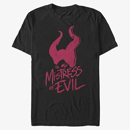 T-shirt Merch Disney Maleficent: Mistress Of Evil - Evil Stamp Unisex T-Shirt Black