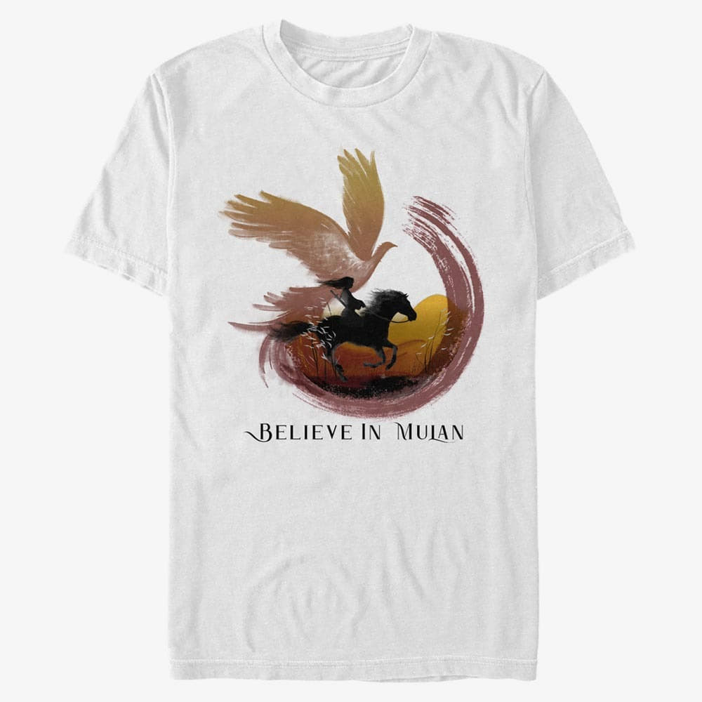 T-shirts Merch Disney Mulan: Live Action - Believe Unisex T-Shirt White