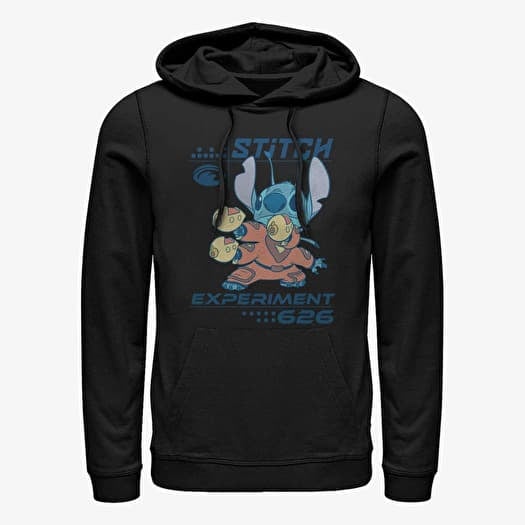 Mikina Merch Disney Lilo & Stitch - Experiment 626 Unisex Hoodie Black