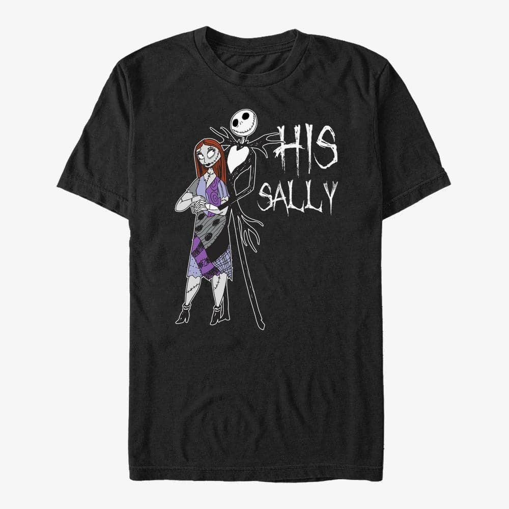 majice kratkih rukava Merch Disney Nightmare Before Christmas - HIS SALLY Unisex T-Shirt Black