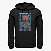 Merch Disney Lilo & Stitch - STITCH TAROT Unisex Hoodie Black